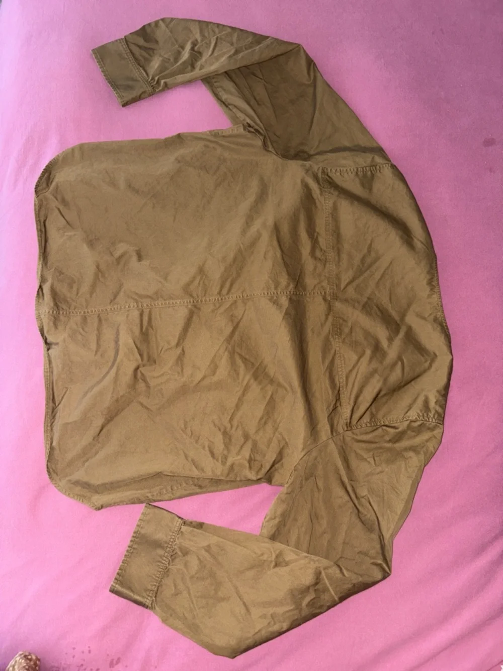 COS Olive-Brown Utility Shirt Jacket - Picture 5 of 5